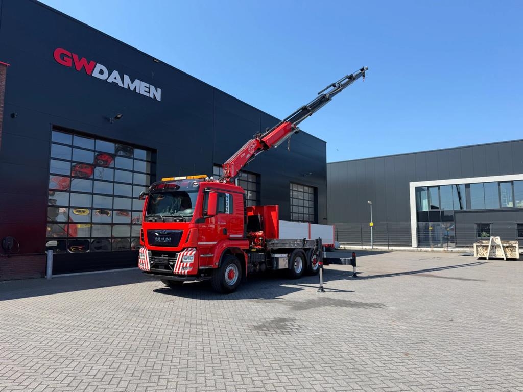 MAN TGS 28.500 6x4H-4 Trekker/bakwagen Fassi F365 Euro