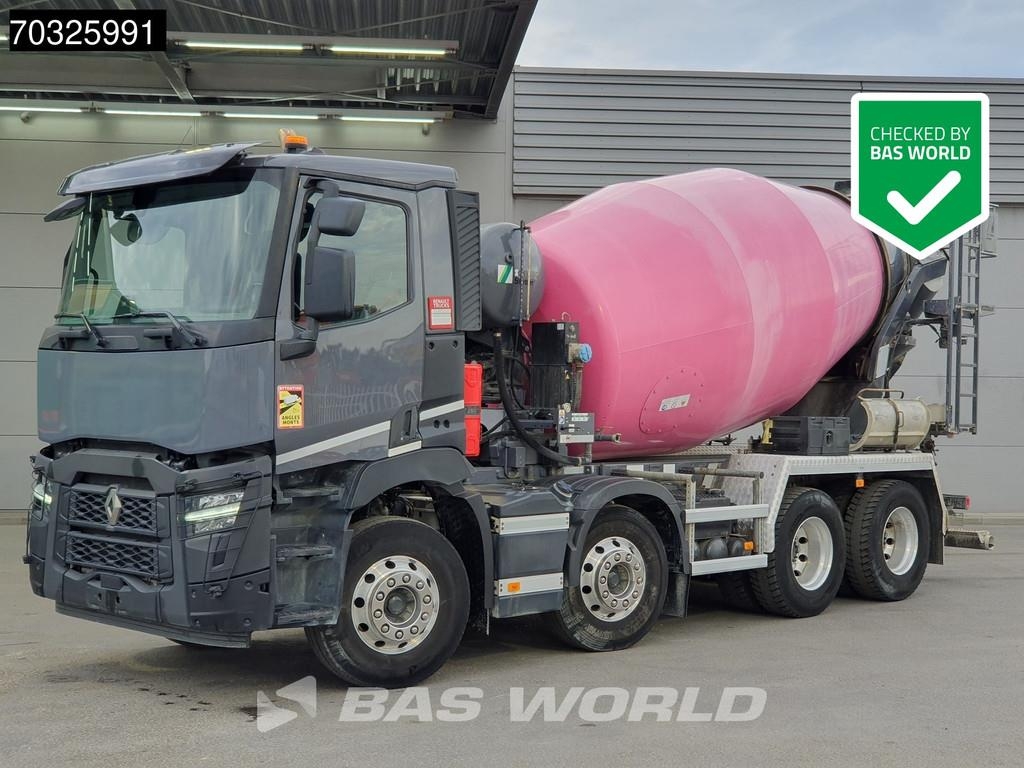Renault C 430 8X4 Stetter 9m3 Mixer Automatic Gearbox Euro
