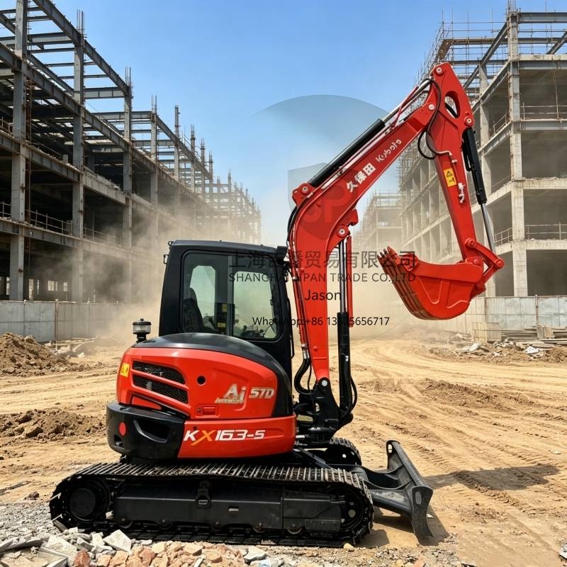 Mini-pelle Kubota KX 163-5 — occasion 2024, 857 h