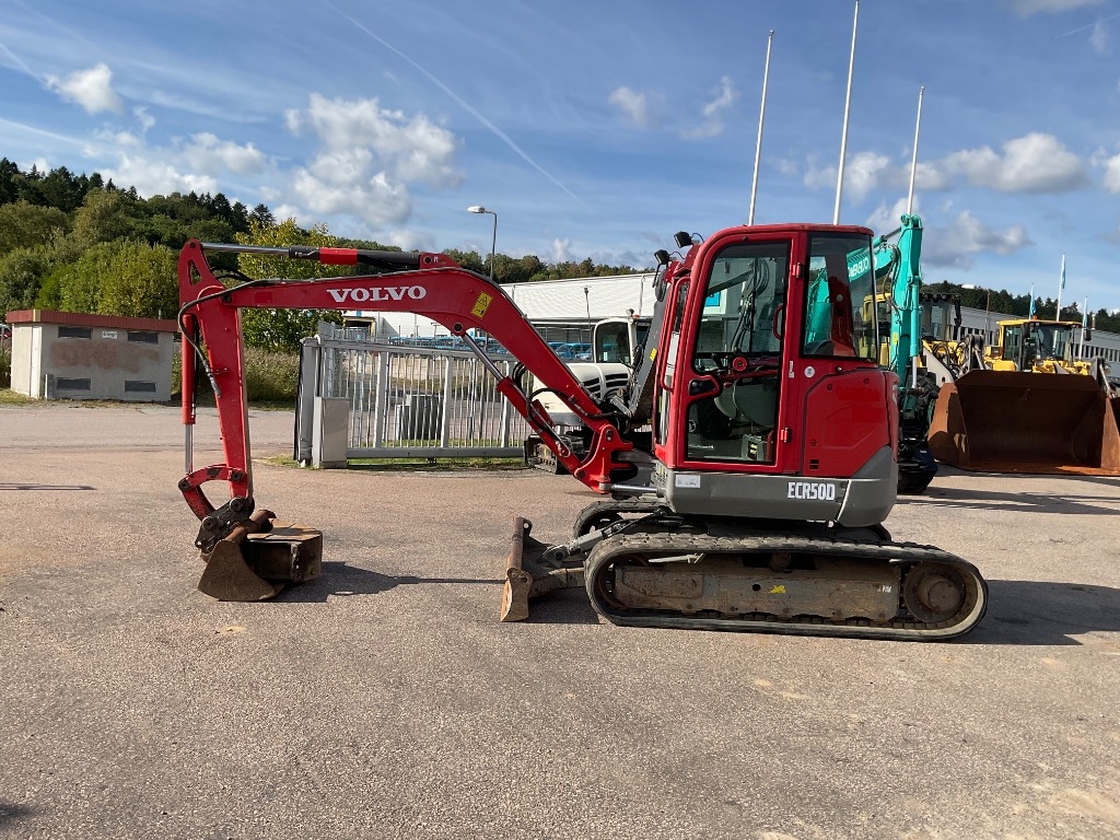 Mini-pelle Volvo ECR 50 D — occasion 2017, 2 707 h