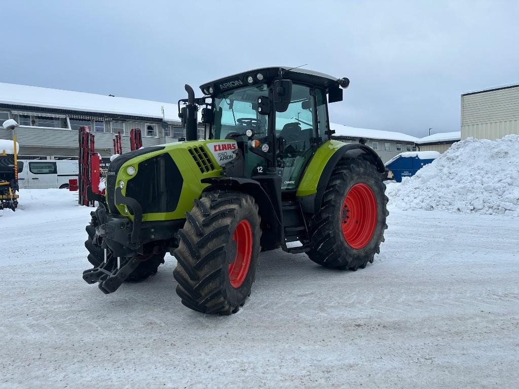 CLAAS Arion 550 Cmatic m/ FL 120 laster