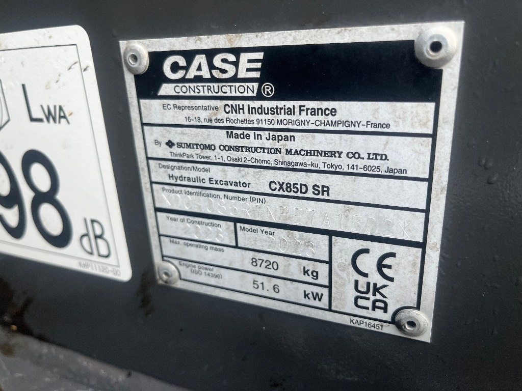 CASE CX 85 D / Myyty.Pārdots kuva 13
