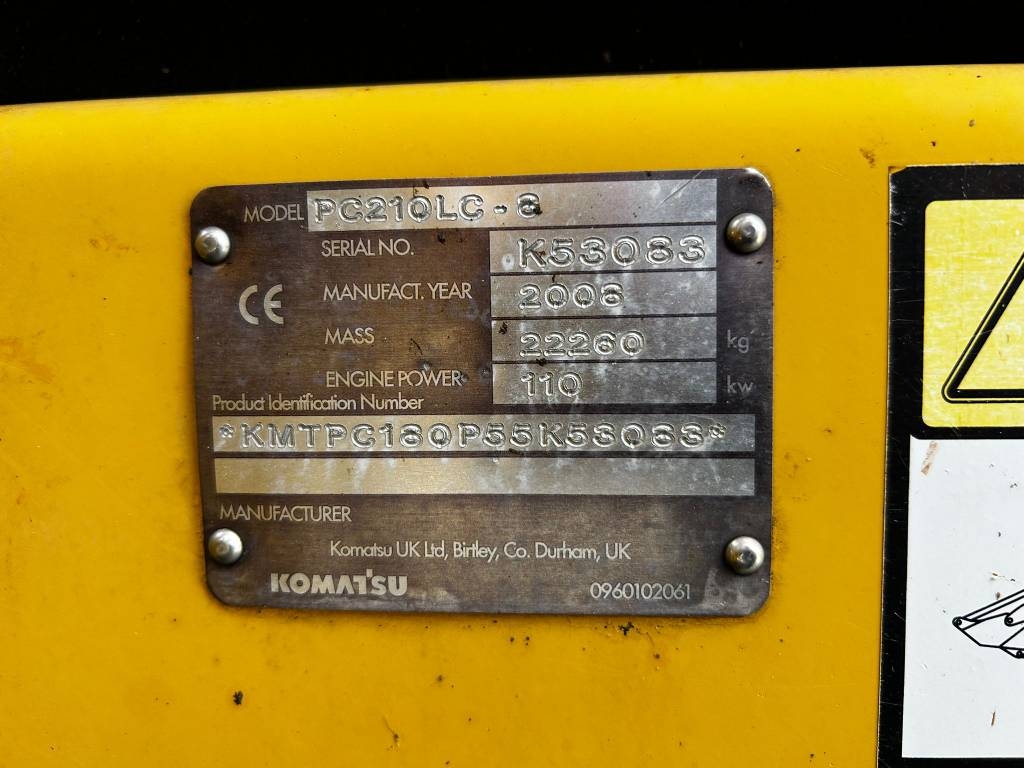 Komatsu PC 210LC-8 / Myyty, Sold kuva 15