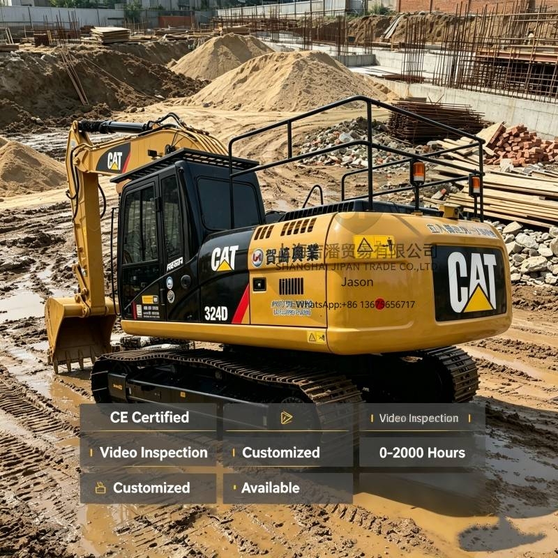 Pelle sur chenilles Caterpillar 324 D — occasion 2024, 631 h