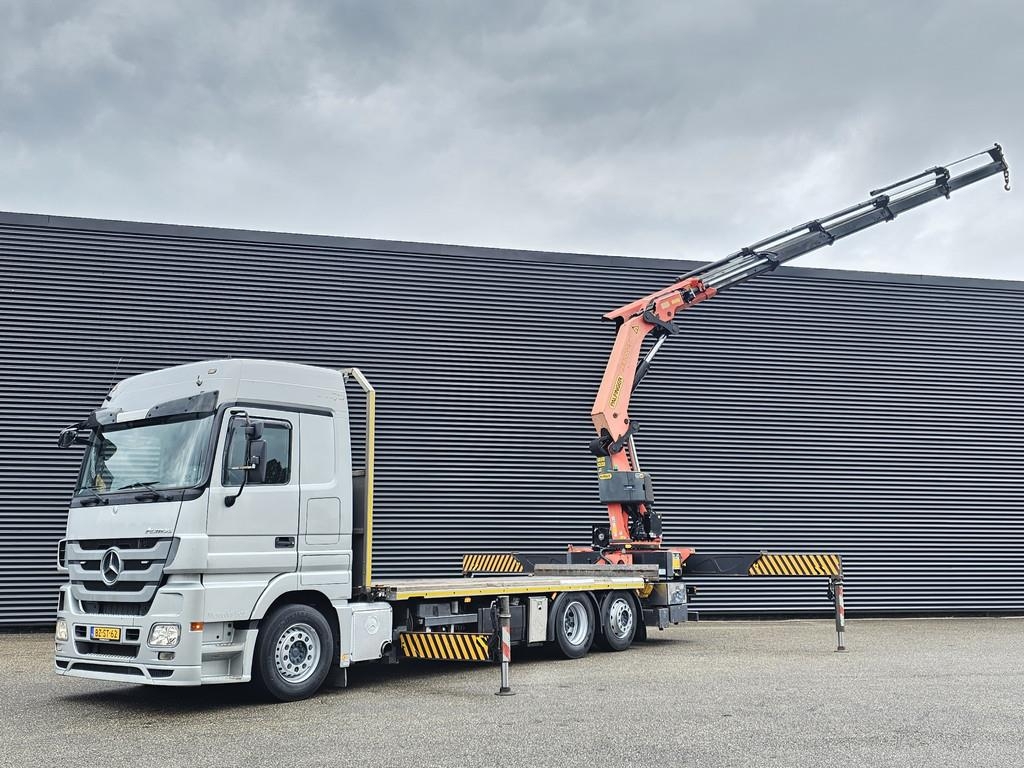 Mercedes-Benz ACTROS 2541 6x2 / PALFINGER 42 tm CRANE / KRAN