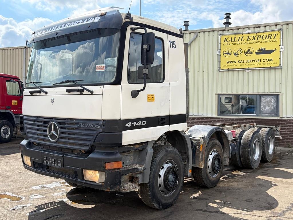 Mercedes-Benz Actros 4140 Chassis Cabine - 8x4 - Full Steel Susp