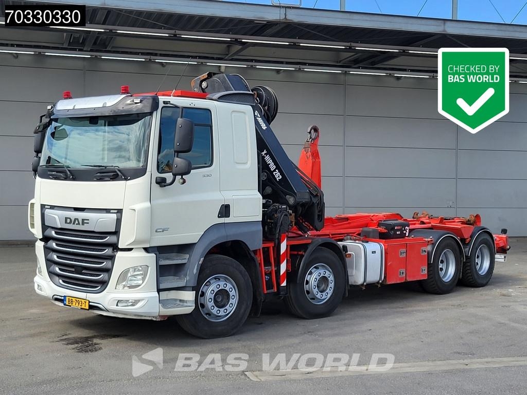 DAF CF 530 8X2 HIAB X-HIPRO 262 EP-5 Kran Crane + 21t
