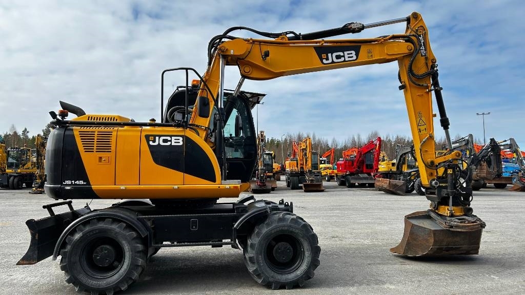 ¡JCB JS 145 con Engcon, balde, grasa y calentador! kuva 5