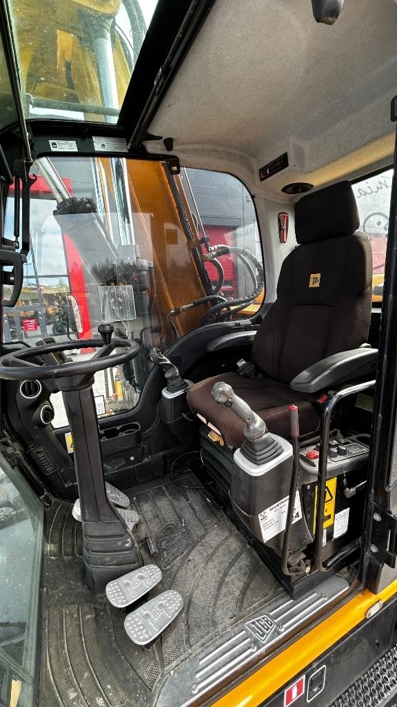 ¡JCB JS 145 con Engcon, balde, grasa y calentador! kuva 19