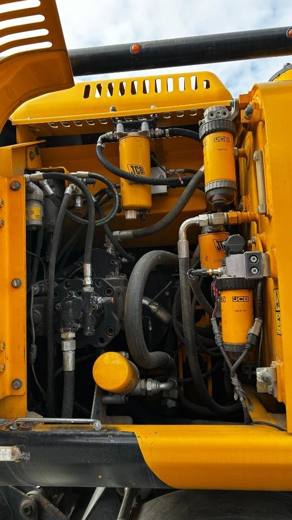 ¡JCB JS 145 con Engcon, balde, grasa y calentador! kuva 10