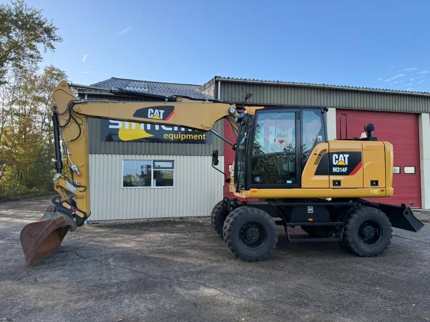 Pelle sur pneus Caterpillar M314F — occasion 2018, 13 175 h