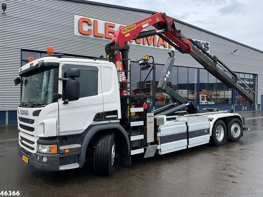Scania P 340 CNG Euro 6 Palfinger 26 Tonmeter laadkraan J