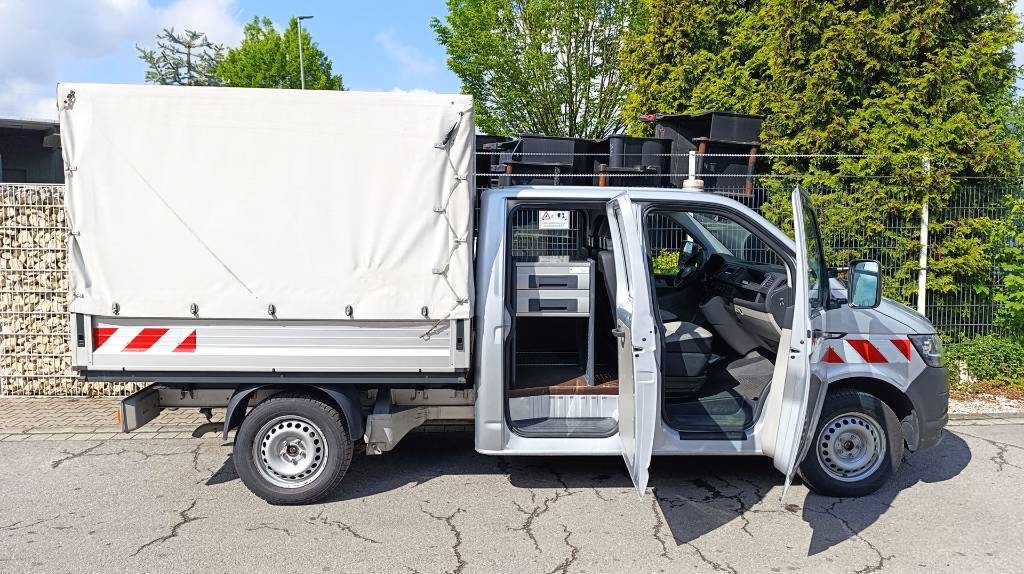 Volkswagen T5 Transporter Doka Pritsche Plane Webasto AHK 4x4