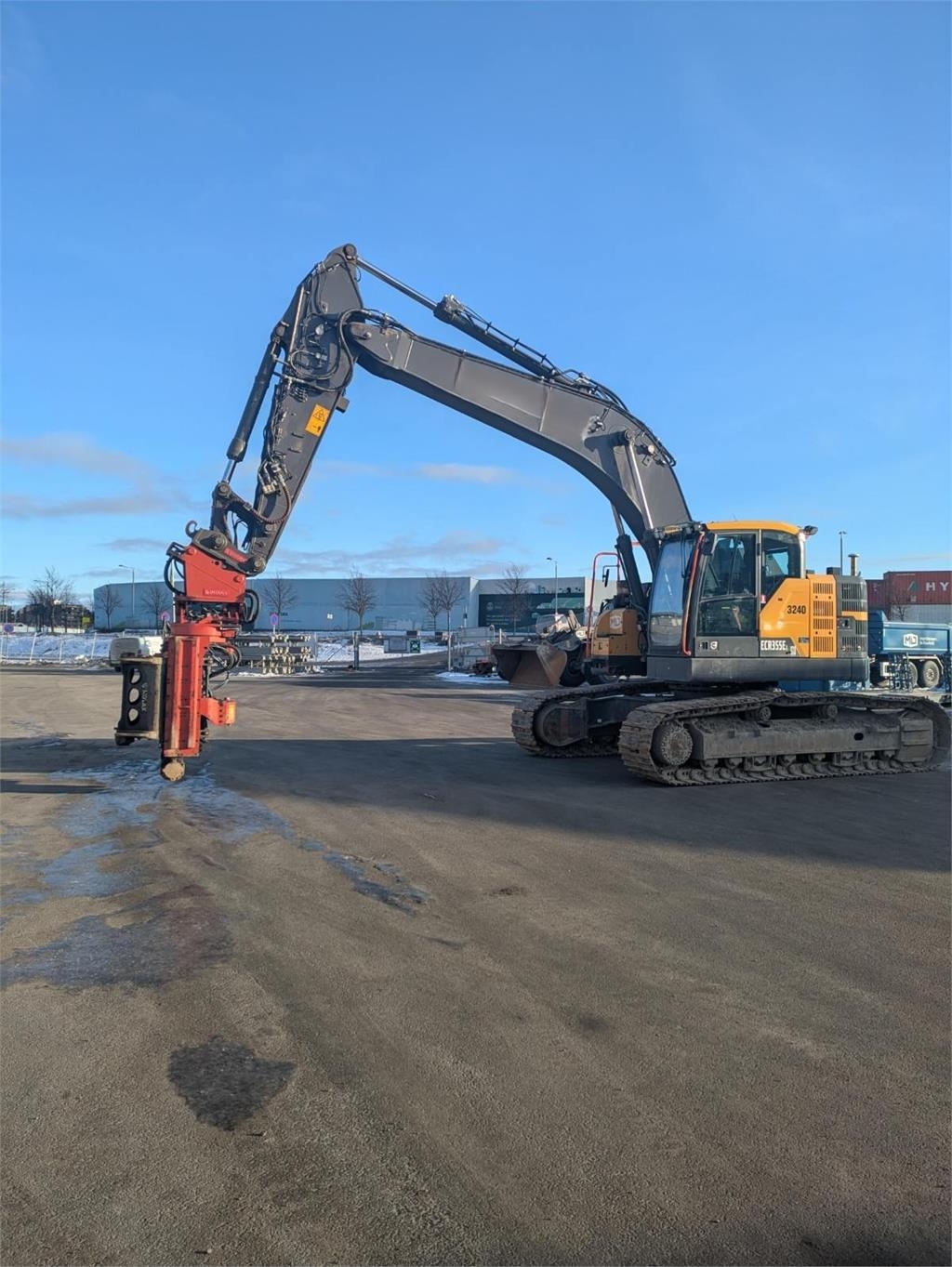 Volvo ECR355EL NOVATRON MOVAX OIL QUICK ROTOTILT STAGE 5