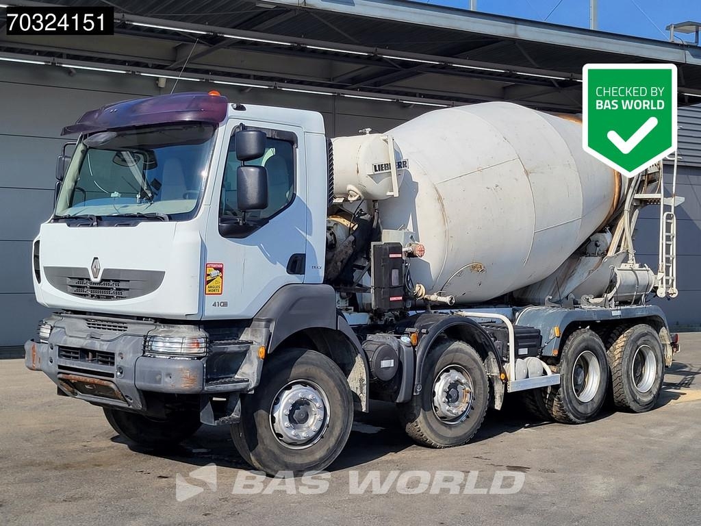 Renault Kerax 410 8X4 Liebherr Mixer Manual Gearbox Big-Ax
