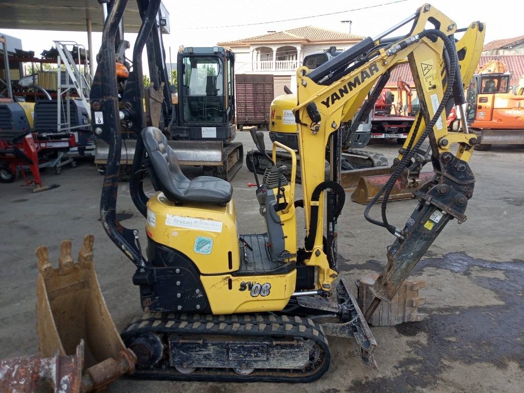 Mini-pelle Yanmar SV08-1C — occasion 2021, 898 h