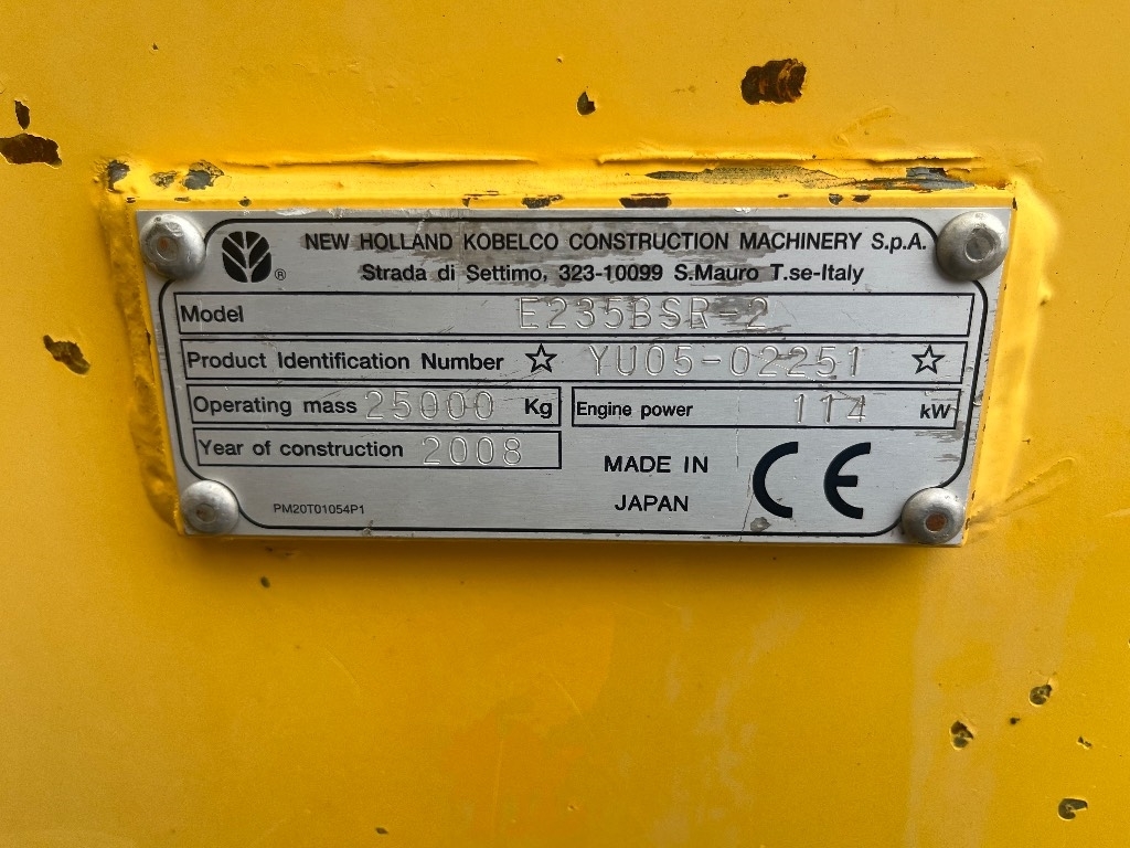 New Holland E 235 B SR / Rotátor, vedro, mazivo kuva 8