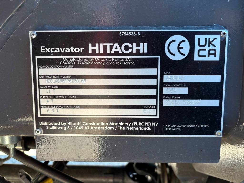 Hitachi ZX 95 W-7, neu/unbenutzt, Fett kuva 13