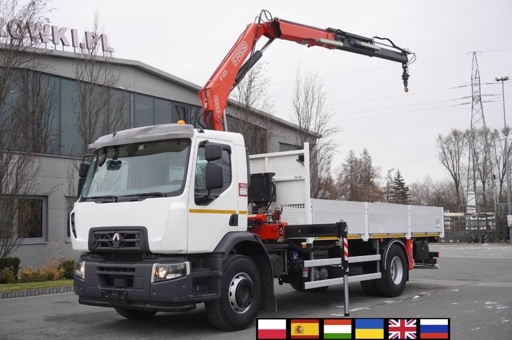 Renault C280 DTI 8 / HDS Fassi 5,6 t / 560 MTH / rotator