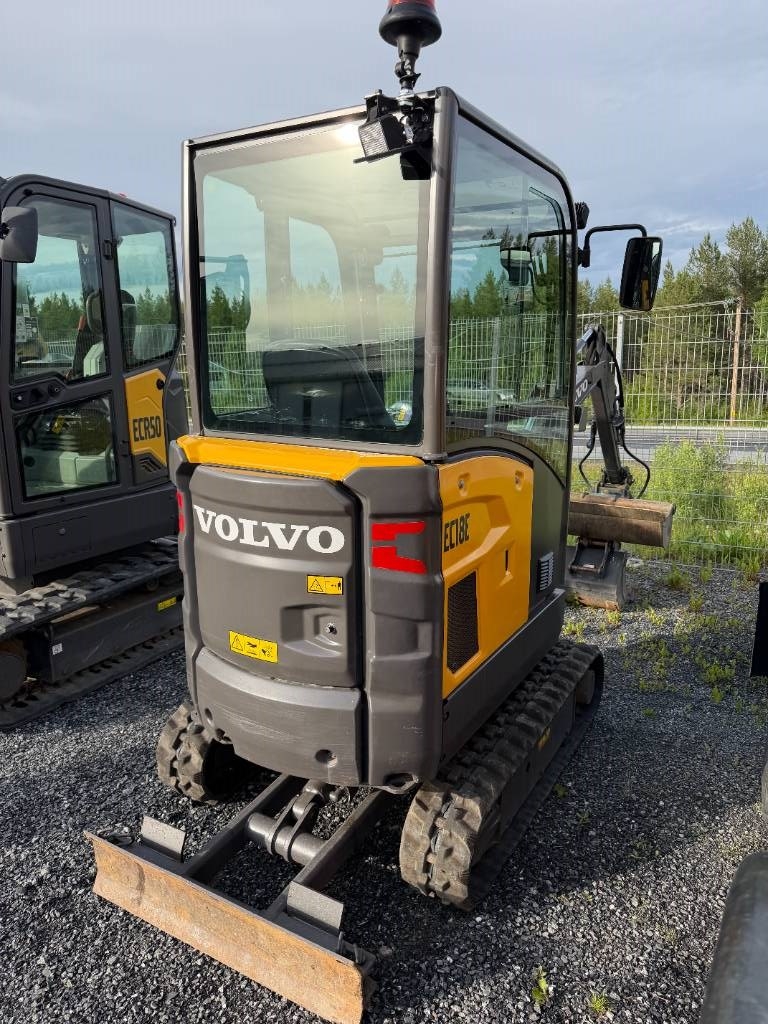 Volvo EC18E minigrävare 3skopor 295.000+moms