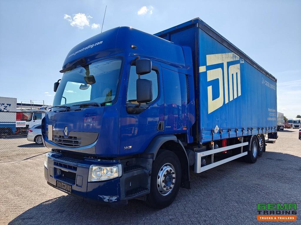 Camion PLSC Renault Premium 380 6x2 Sleeper Cab Euro5 - Sliding Curtai — occasion 2011