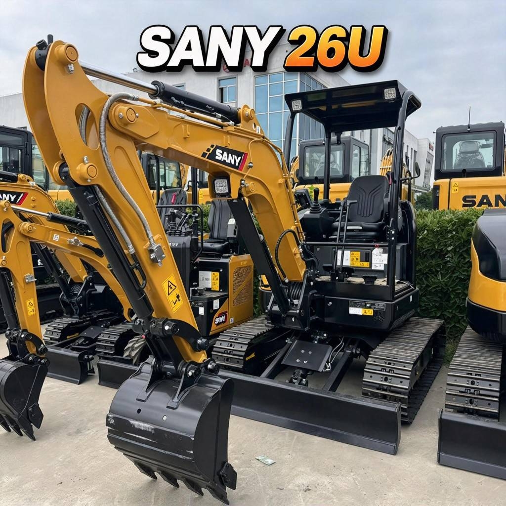 Pelle sur chenilles Sany 26u — occasion 2026, 3 h