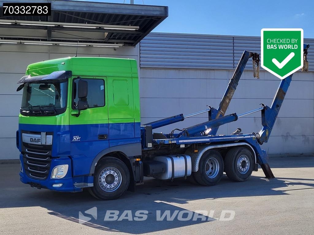 Camion ampliroll DAF XF 510 6X2 Meiller Skip Automatic Euro 6 — occasion 2014