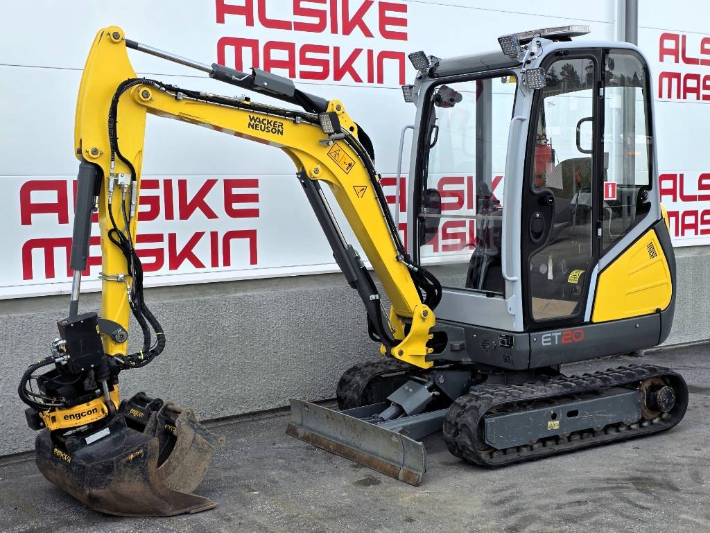Wacker Neuson ET 20 med släp Fogelsta
