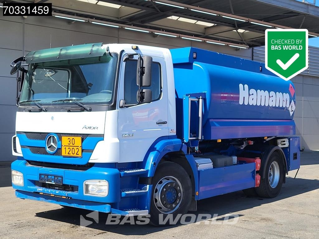Mercedes-Benz Axor 1833 4X2 Tank Truck 3 Compartments Euro 5