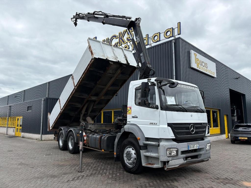 Mercedes-Benz Axor 2633 + HIAB 122 B-2 + 6X4 + REMOTE + MANUAL