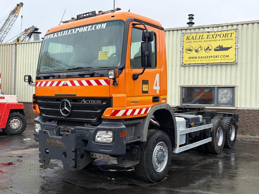 Châssis-cabine Mercedes-Benz Actros 3341 MP2 Heavy Duty Chassis 6x6 EPS V6 Big — occasion 2006