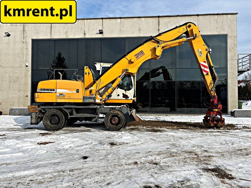 Liebherr A 316 KOPARKA KOŁOWA PRZEŁADUNKOWA DO ZŁOMU I DREW