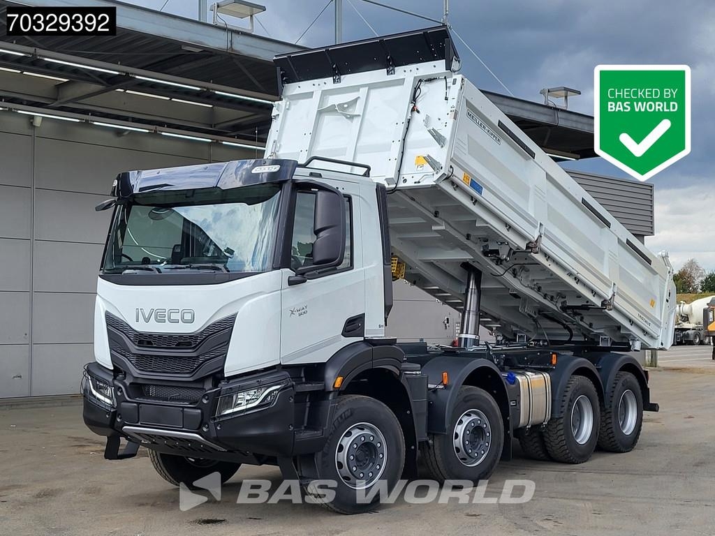 Iveco X-Way 500 8X4 NEW! 14m3 Meiler Trigenius 3-way tip