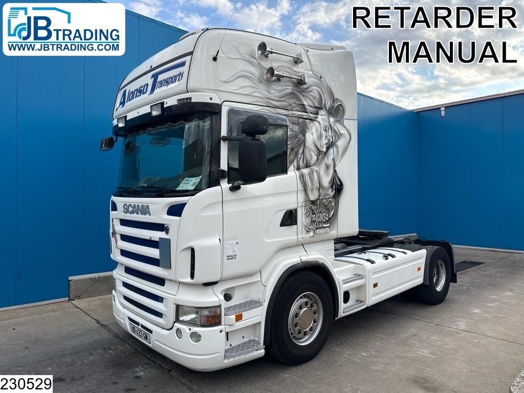 Tracteur routier Scania R 420 Manual transmission, Retarder, Standairco — occasion 2009