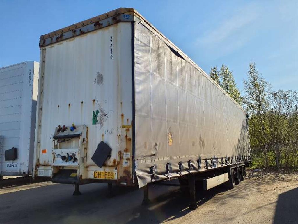 Krone Trailer Curtainsider Lifting + Sliding Roof Mega