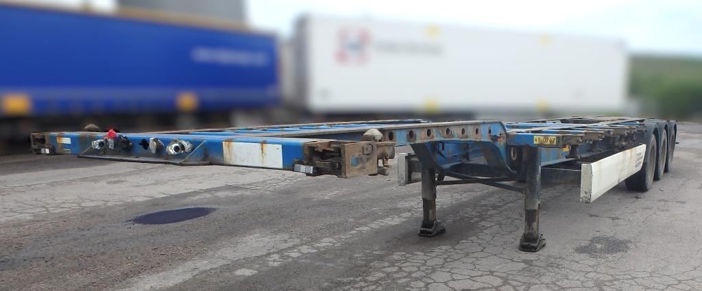 Krone Trailer Chassis Gooseneck extendible 2x 20', 30',
