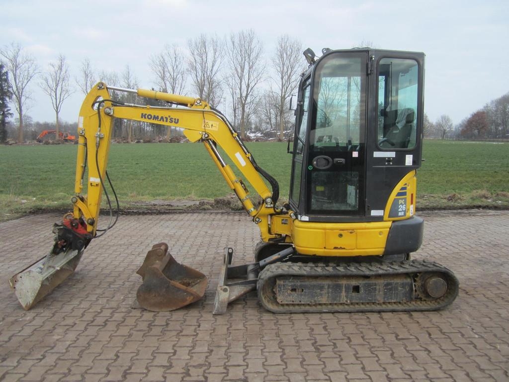 Mini-pelle Komatsu PC 26MR-3 — occasion 2018, 2 400 h