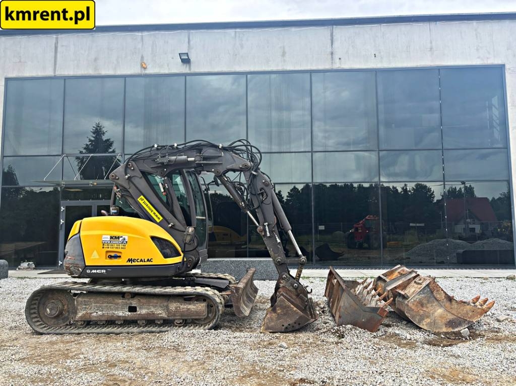 Mecalac 8 MCR MINI-KOPARKA 2010R | MECALAC 6 MCR, JCB 8065
