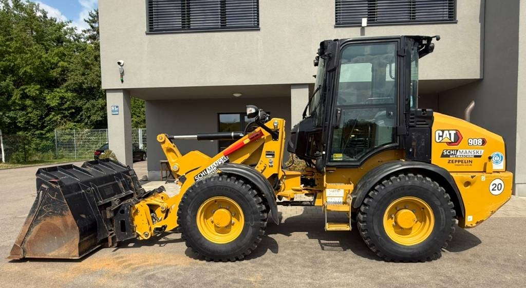 Chargeuse sur pneus Caterpillar 908 AC EPA SSL 40kmh RCS — occasion 2023, 1 900 h