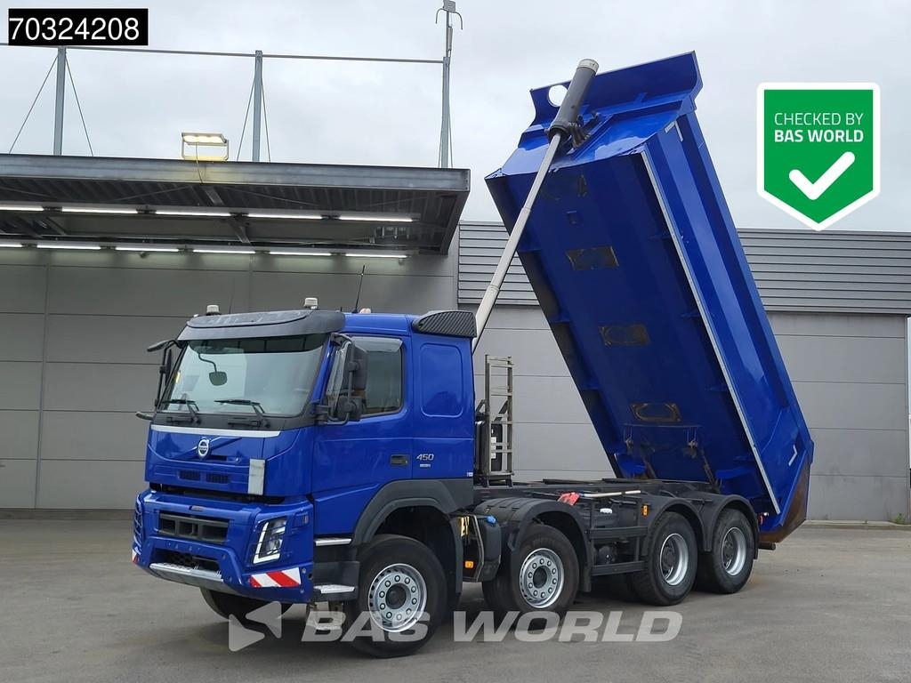 Volvo FMX 450 8X4 18m3 tipper Lift-Axle Big-Axle Sleeper