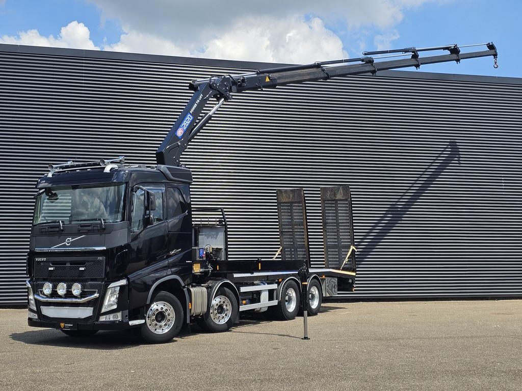 Volvo FH540 8X4 / HMF 28TM KRAN / CRANE / OPRIJ- MACHINE