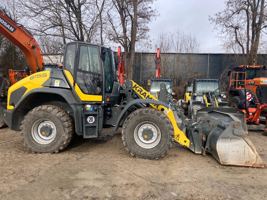 Chargeuse sur pneus Kramer 8155 Stufe V — occasion 2025, 600 h
