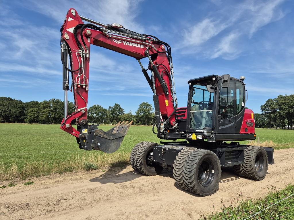Pelle sur pneus Yanmar B 110 W — occasion 2022, 80 h