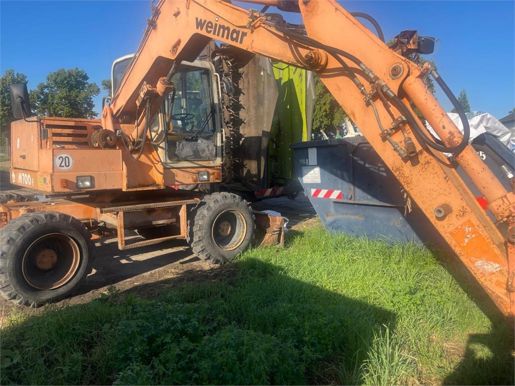 Pelle sur pneus Weimar M 700 — occasion 1995, 14 800 h