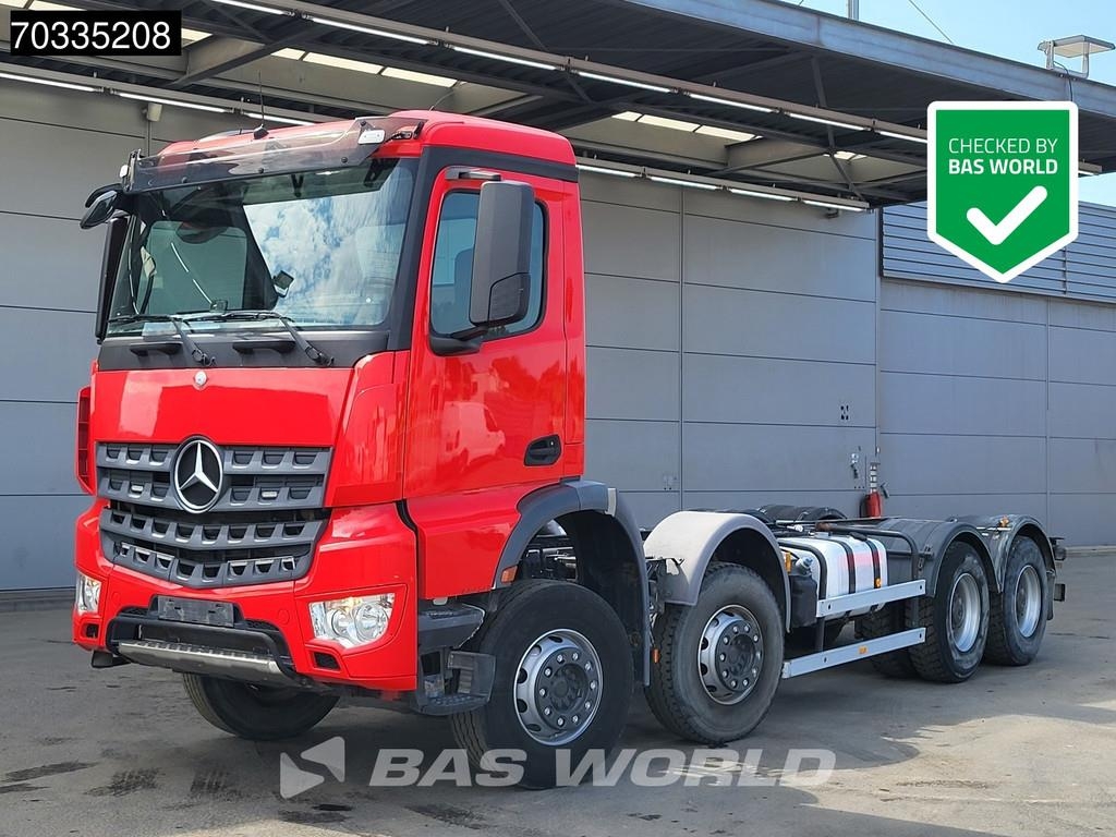 Châssis-cabine Mercedes-Benz Arocs 4142 8X4 Chassis Steel suspension Big-Axle A — occasion 2019
