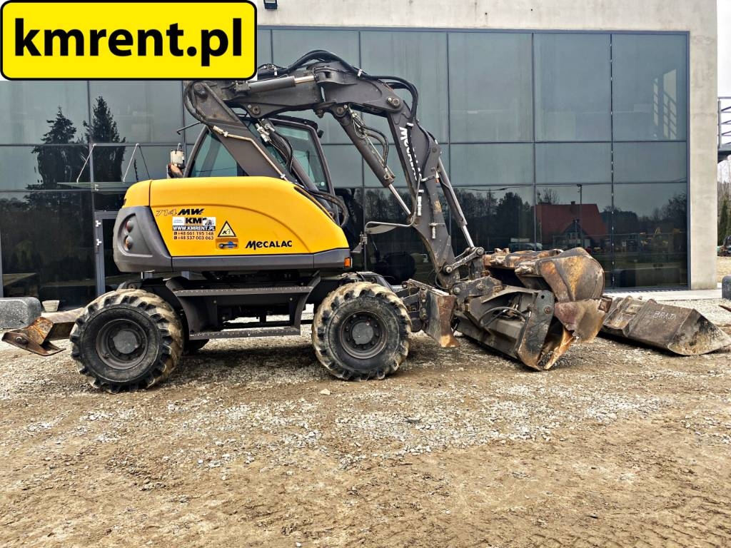 Mecalac 714MW KOPARKA KOŁOWA 2017R. | MECALAC 12 MTX MXT 1