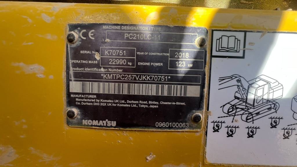 Komatsu PC 210 LC