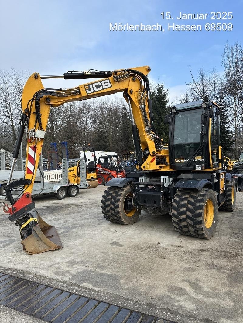 Pelle sur pneus JCB HydraDig 110W — occasion 2021, 1 390 h