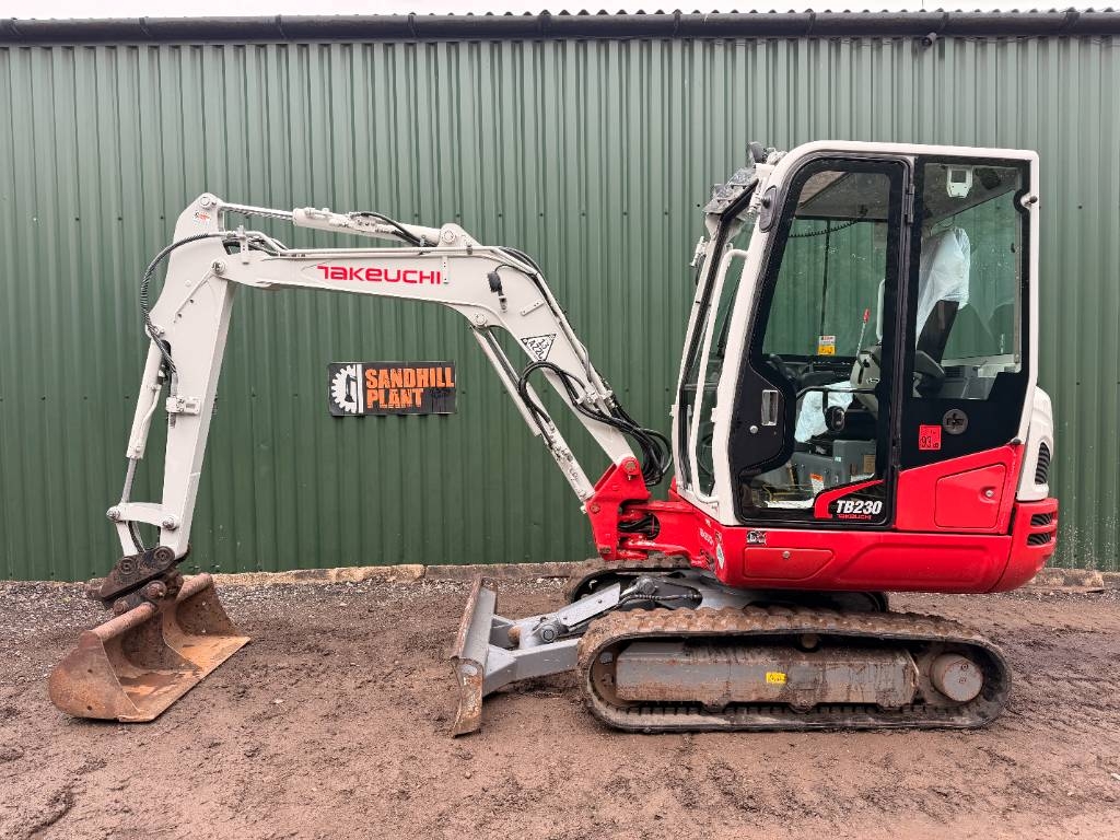 Takeuchi TB 230 3 Ton Mini Digger