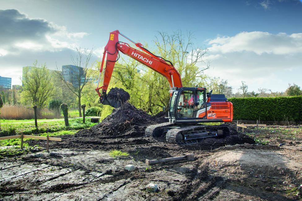 Pelle sur chenilles Hitachi ZX160LC-7 — occasion 2027, 7 h